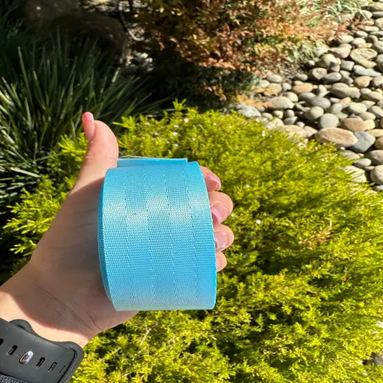 Aqua 1.5&rdquo; Seatbelt Webbing {1}