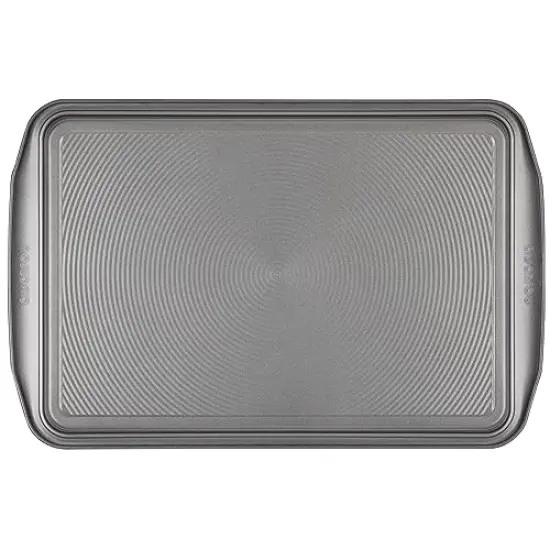 2 PACK Nonstick Bakeware Set, Nonstick Cookie Sheet / Baking Sheet - Gray {3}