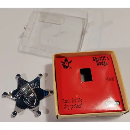 Schylling Toys Little Law Man Badge #LMB {2}