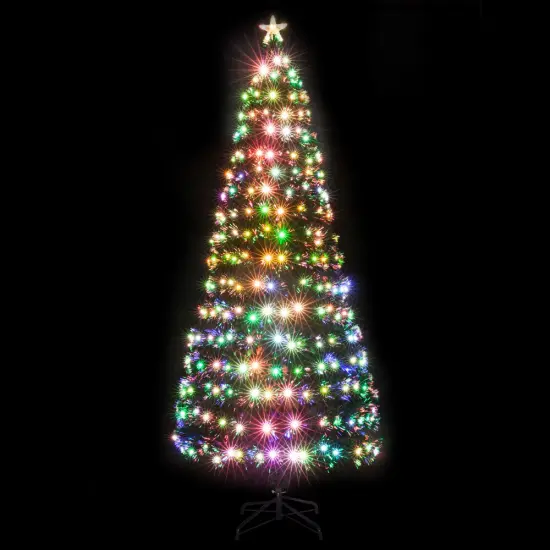 7.5FT Fiber Optic Christmas Tree with 260 LED Lamps & 260 Branches {2}