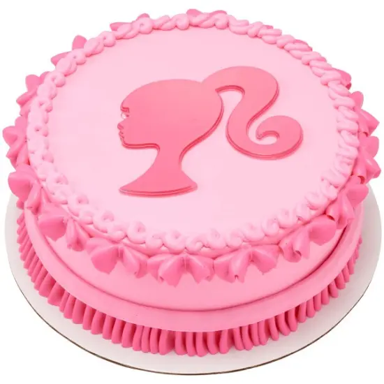 Barbie B and Silhouette Cake Decoration Layon, 2pcs {2}