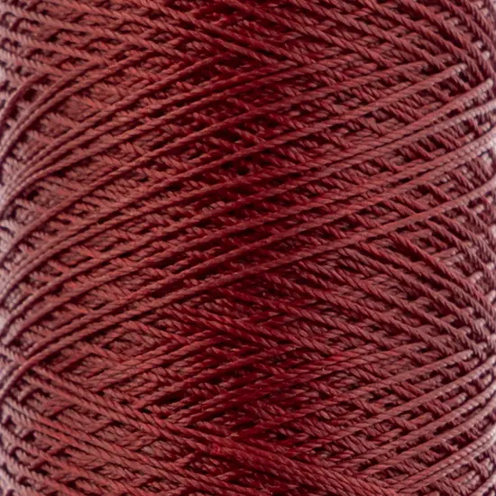 Gudebrod 0.015" Waxed Polyester Thread 500ft | Made In USA Red Brown {3}