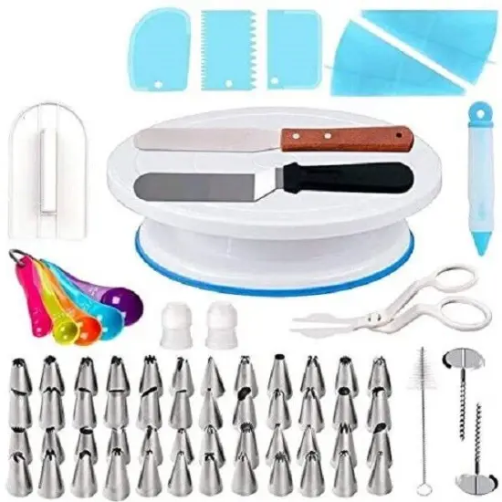 Cake Decorating supplies/Turntable Stand Baking Kit. {1}