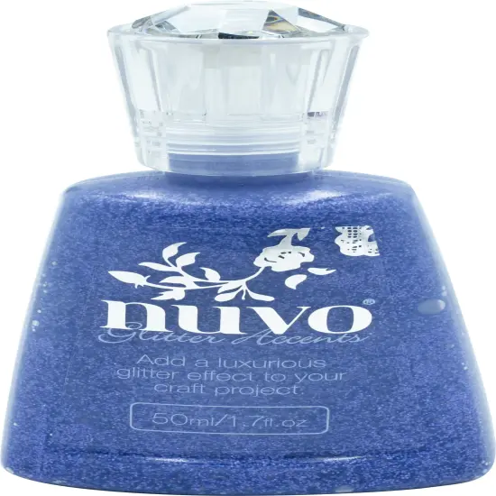 Nuvo Glitter Accents 1.7oz-Ballroom Blue {1}