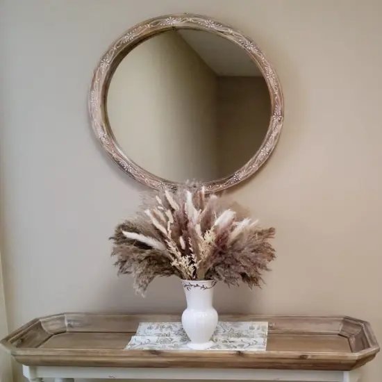 Natural Dried Pampas Grass Boho Home Decor Dried Flowers Bouquet Floral Home Decorations Reed Grass {2}