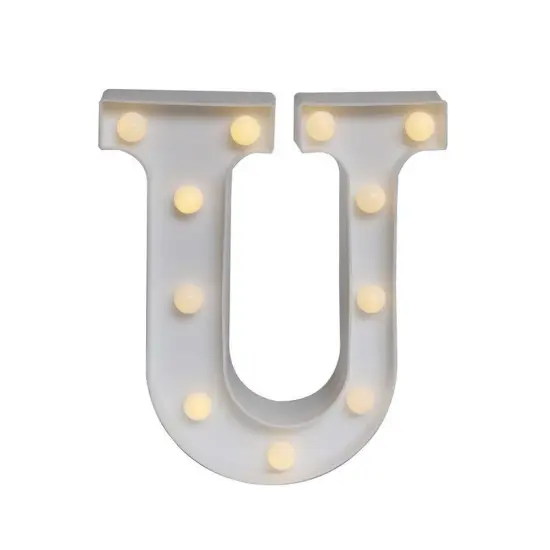 Kitcheniva Light Up Letter Number Symbol LED Stand Decoration {1}