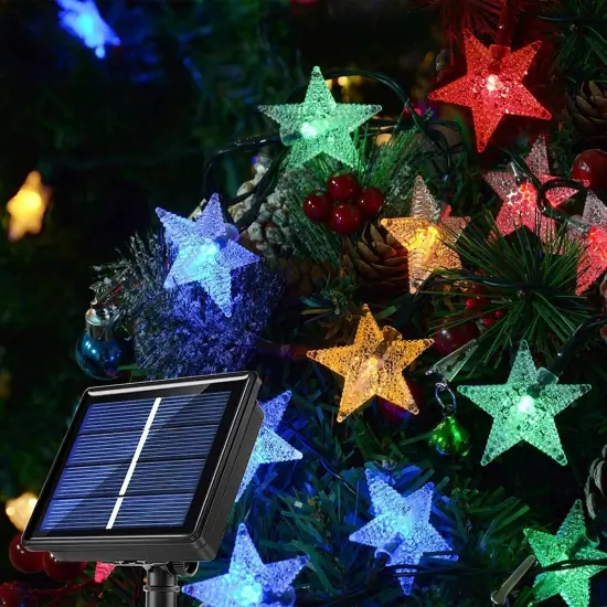 Solar lights Star 50LED String Lights {4}