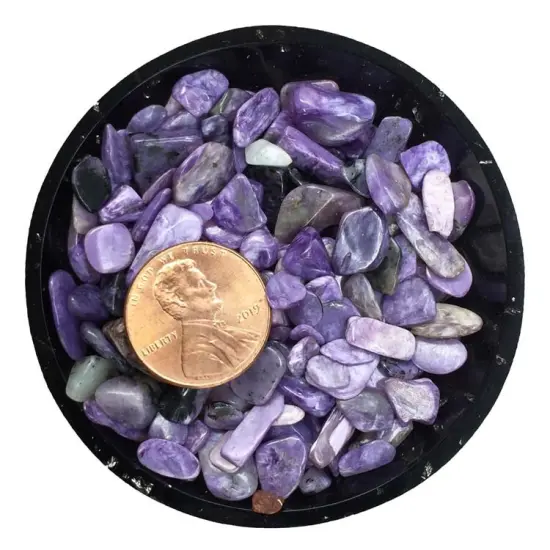 Charoite Mini Crystal Chips &ndash; Size 2 {2}