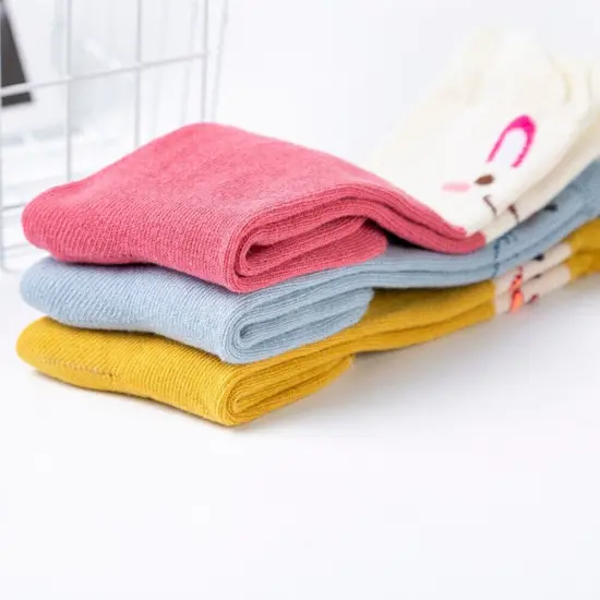 KItcheniva 3 Pairs Anti Slip Non Skid Newborn Long Stockings Socks {6}