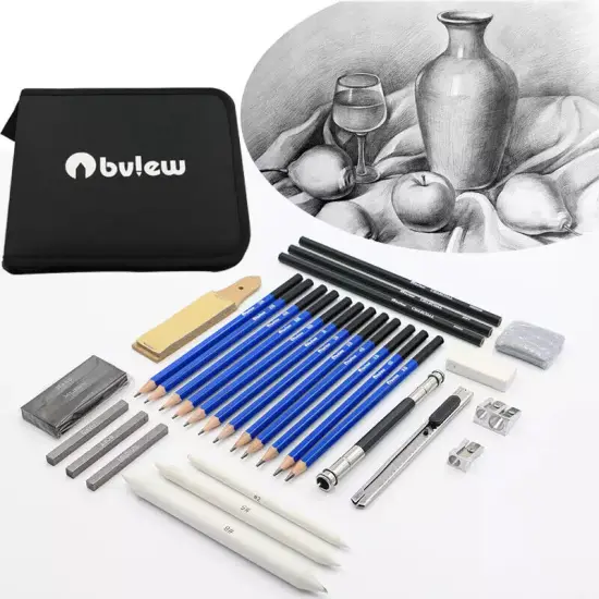 Kitcheniva Pencils and Sketch Charcoal Art Drawing Set {1}