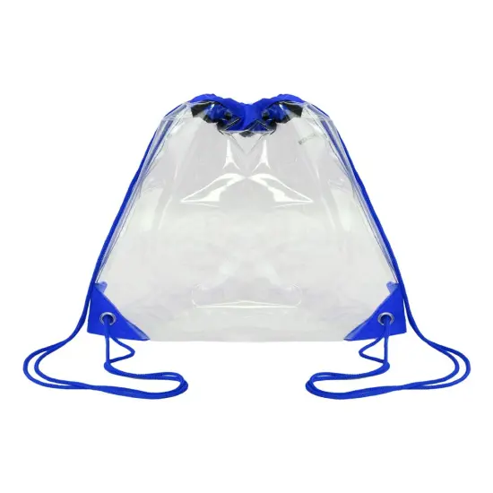 Ultimate Stylish Clear Drawstring Pack | PVC material Fashionable Transparent Travel Backpack | RAHEEV&reg; {4}