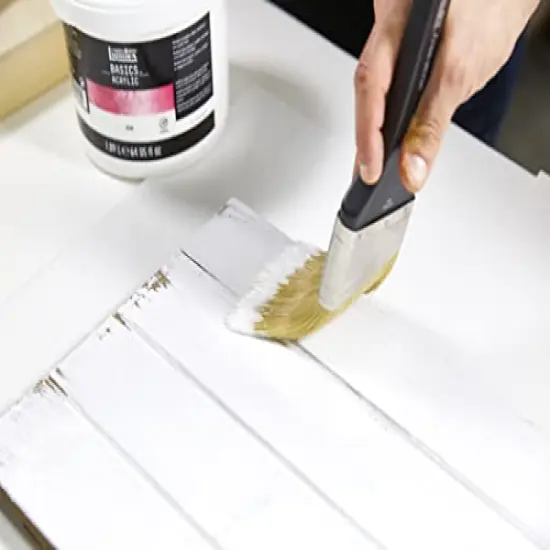 Gesso Surface Prep Medium, 473ml (16-oz) Bottle, White {3}