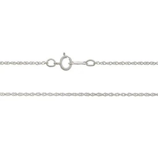 JewelrySupply Rope Chain 18" 1mm Sterling Silver {1}