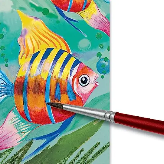 Watercolor Paint Set With Brush - Premium Washable Watercolors for Kids, Multicolor, 1 count (pack of 1) {3}