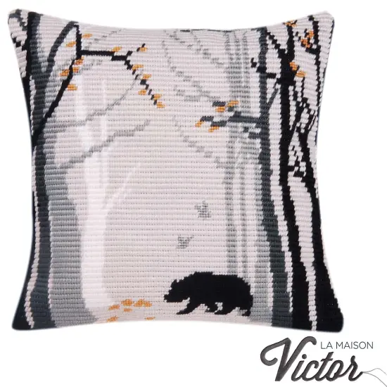 VervacoBruno Pillow Cover Needlepoint Kit Multi {1}
