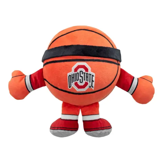 Bleacher Creatures Ohio State Buckeyes 8" Kuricha Basketball Sitting Plush {5}