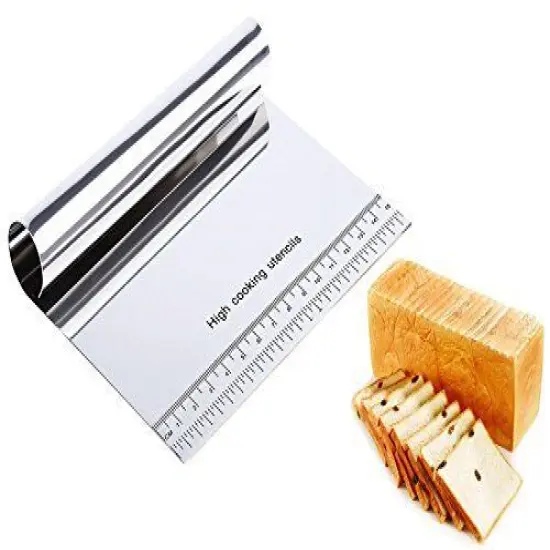 Kitcheniva Pizza Dough Scraper Cutter Tool {3}