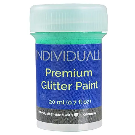 Set of 8 Glitter Paint - Sparkly, 20mL Acrylic Paints with Metallic Shimmer - Art Supplies for Canvas, Paper, Wood, Metal and Plastic - Gifts for Artists {4}