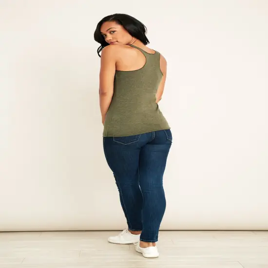 Next Level&reg; Tri-Blend Racerback Tank For Adult - 6733 Vintage turquoise {6}