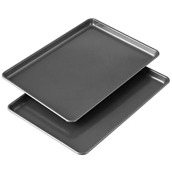 2 Piece Set Easy Layers Sheet Cake Pan, , Rectangle Steel Sheet Pan {1}