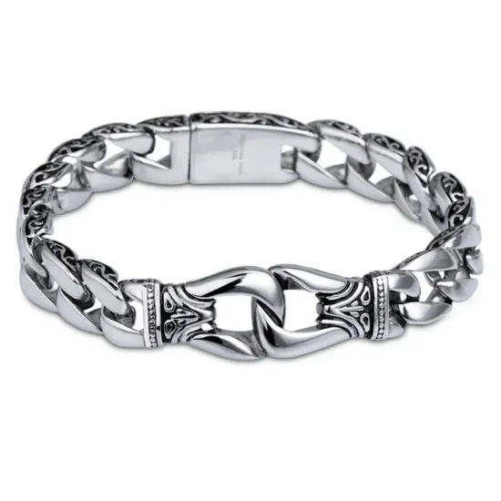 Kitcheniva Stainless Steel Chain Wristband {1}