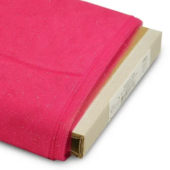 Premium Stardust Polyester Tulle Fabric Bolt of 54" X- 25 Yards Turquoise {2}