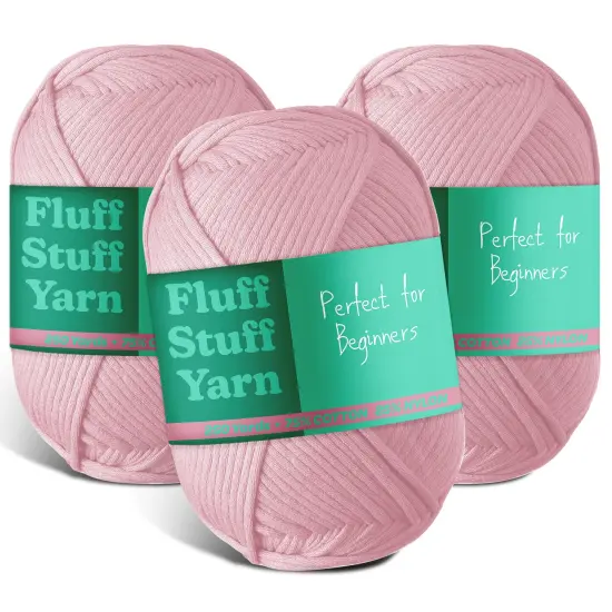 Hearth & Harbor Cotton Yarn Skeins Dusty Pink {1}