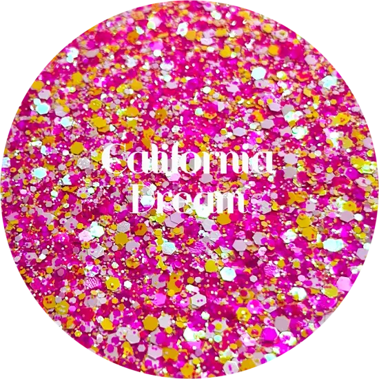 Polyester Glitter - California Dream by Glitter Heart Co.™ {1}