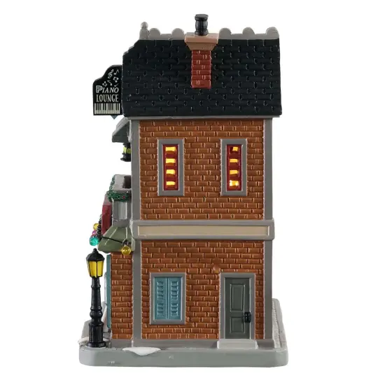 Lemax&copy; Caddington Village&trade;: Mr. Pete's 88 Keys Piano Bar {3}