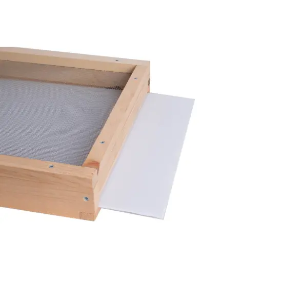 Stoney Acres Beekeeping Debris Board, Plastic Debris Board Only, for 8 Frame Beehive Screened Bottom Board, Amish Made {1}