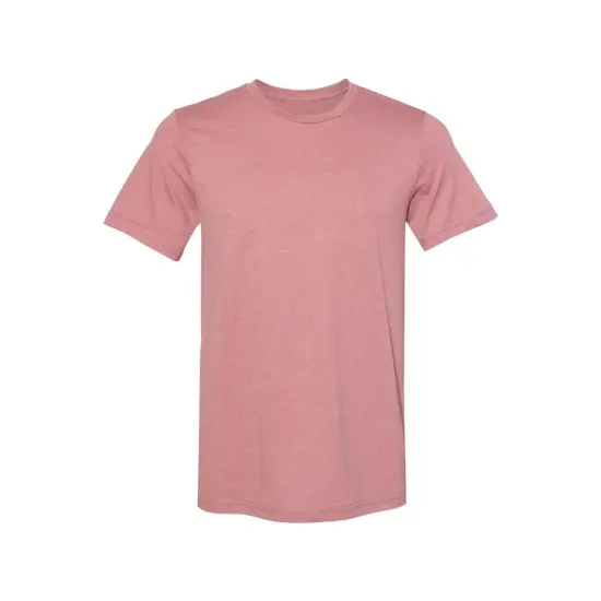 BELLA + CANVAS&reg; Youth CVC Jersey Crew Neck Tee - 3001YCVC Heather mauve {1}