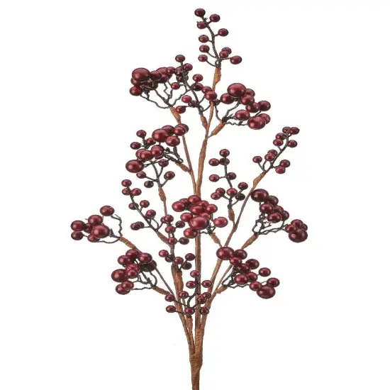 32" Waterproof Mixed Berry Spray - Durable Christmas Decoration {1}