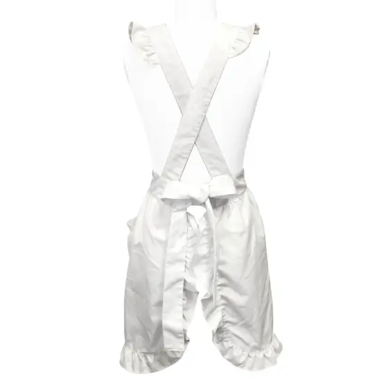 Wrapables Retro White Apron with Pockets for Cooking or Cosplay {3}