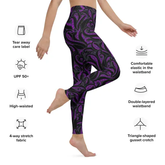 Unfortunate Soul Yoga Leggings {2}