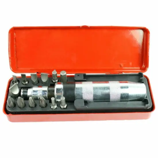 Kitcheniva 14 Pcs Heavy Duty Impact Screwdriver SAE Reversible Tool {1}