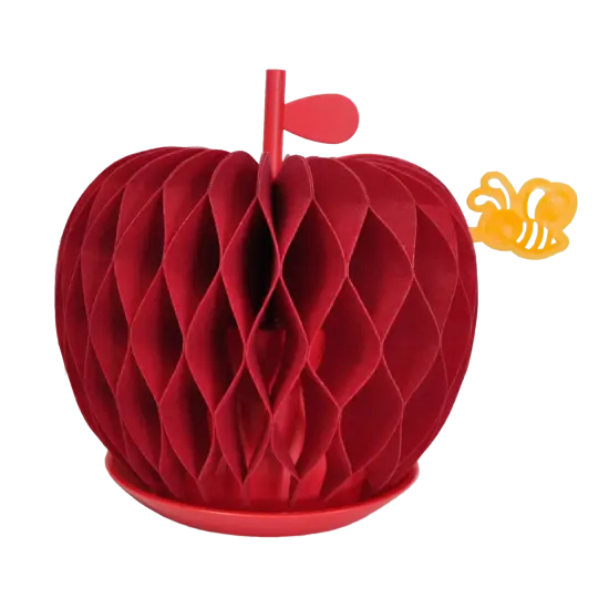 Apple Non-Electric Personal Humidifier in Red {1}