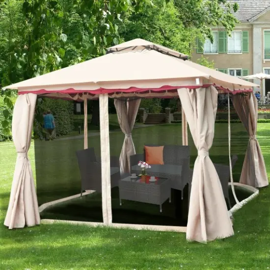 10' x 13' Heavy Duty Party Wedding Car Canopy Tent {1}