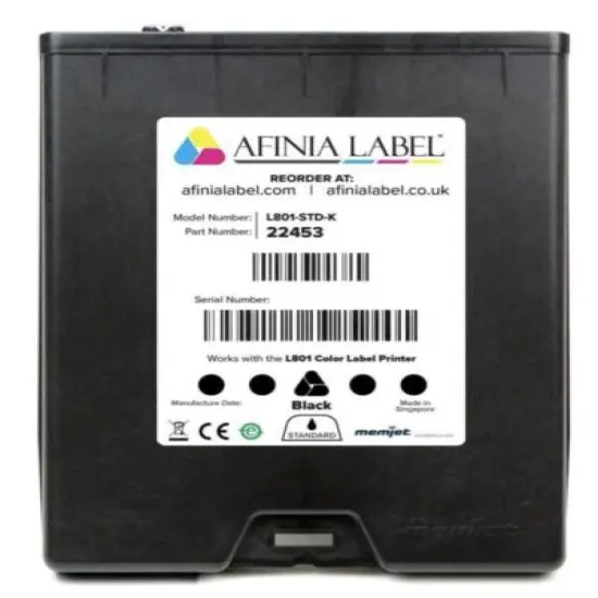 Afinia L801 Memjet Black Ink Cartridge 250 ml 22453 {1}