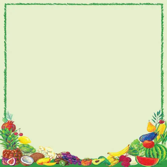 Great Papers! Healthy Eats Stationery Letterhead, Invitations and Announcements, Printer Friendly, 8.5"x11", 80 Pack {1}