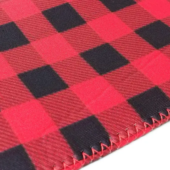 Wrapables Insulated Neoprene Wine Tote, One Bottle / Red Plaid {4}