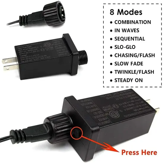 Waterproof LED String Lights for Indoor and Outdoor Christmas Decoration {5}