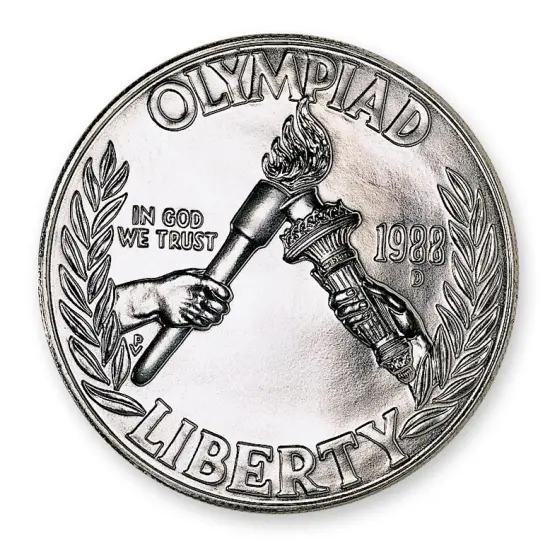 Olympics Seoul Silver Dollar {3}