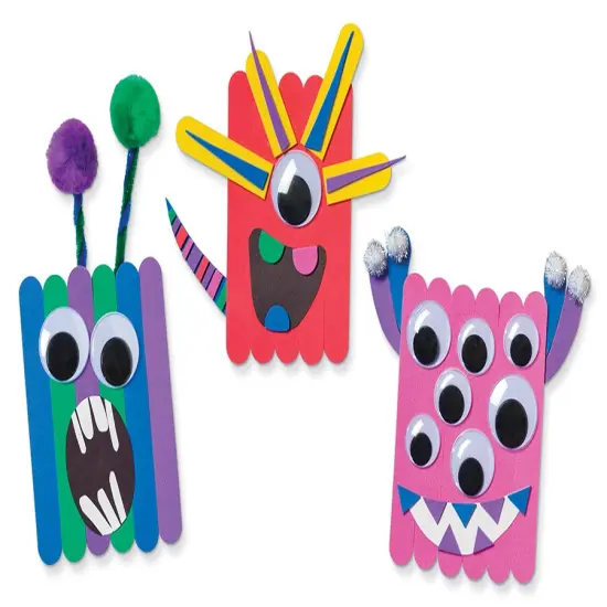 Wonderfoam Jumbo Craft Sticks, 6" x 3/4", Assorted Colors, 100 Count {3}