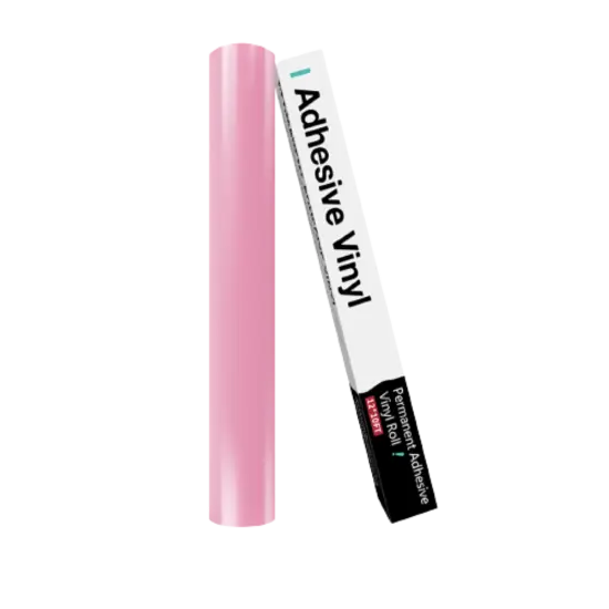 Kitcheniva 12"x10' Adhesive Permanent Vinyl DIY Craft Glossy & Matte Glossy soft pink {1}