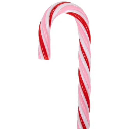 Northlight Peppermint Candy Cane Christmas Ornaments - 7" - Red and White - 12 ct {7}