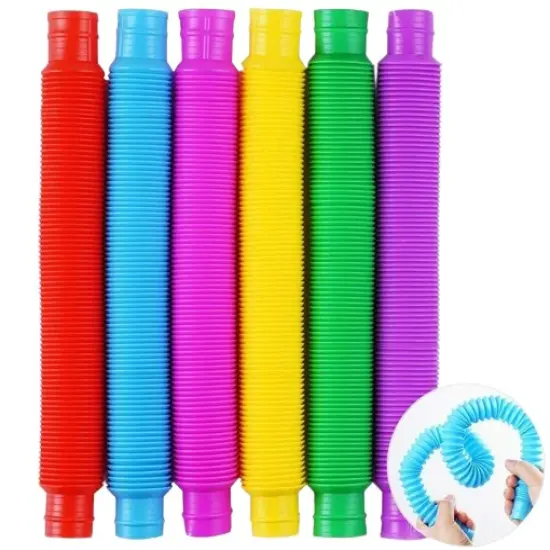 Kitcheniva Pop Tube Sensory Fidget Anti Anxiety Toy Kids 6PCS {1}
