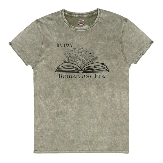 Romantasy Era Faux Denim T-Shirt {5}