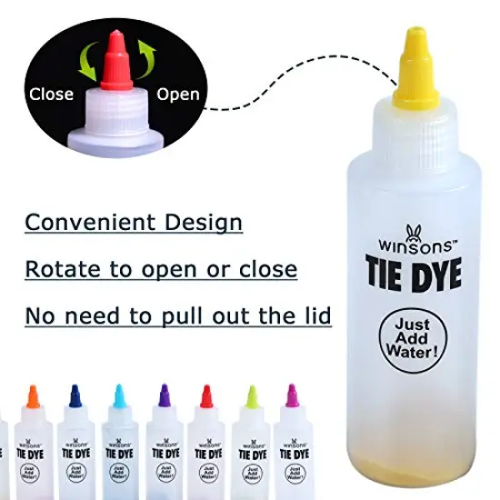 Tie Dye Kit 20 Colors Permanent Fabric Dye Art Set for Kids Adults for School, Homemade Party, Creative Groups Activities, DIY Gift {4}