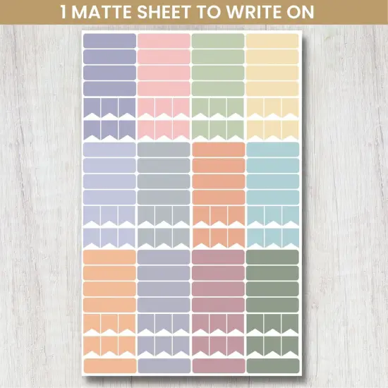 bloom daily planners Planner Stickers, Calendar Essentials Pack, Happy Seasons {4}