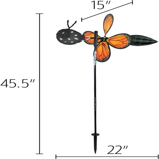 Pivoting Monarch Butterfly Spinner {4}